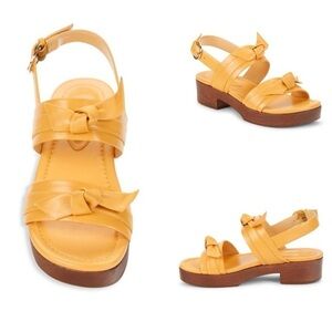 ALEXANDRE BIRMAN
Women's Clarita Leather Knotted Sandals woman’s size 36.5 NWB